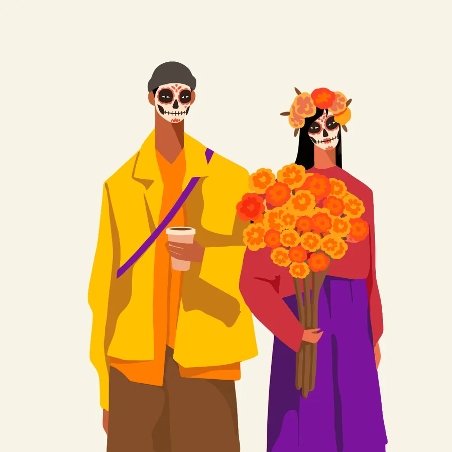 Ilustración digital de Melocotón Agencia